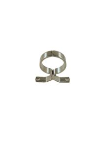 China OEM ODM Brass Pipe Clamp Fittings CE Polished Chromed Finish wholesale