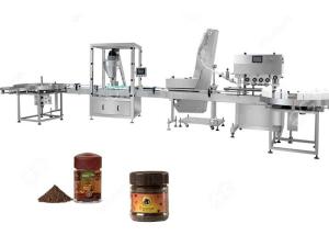 China China Manufacturer 20-35bottles/min Powder Filler Machine Coffee Powder Filling Machine wholesale