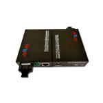 850nm 0.55KM Media Converter Multimode Fiber To Ethernet SC Connector