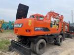China wheeled excavator Doosan 150 second hand excavator heavy machine large