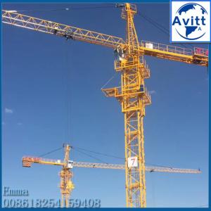 China New Not Used TC6013 QTZ80 City Tower Crane 6t Max Lifting Capacity In Asia wholesale