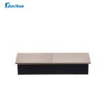 Brushed Surface Lift Up Sockets Hidden Table Kitchen Worktop Power Strip Outlet