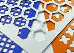 Straight Holes Stainless Steel Perforated Sheet Anodized For Enhanced Durability
