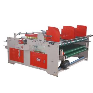 China Manual Feed Type 1800mm Corrugated Box Folder Gluer Electric Driven wholesale