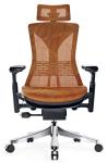 Reclined Swivel Ergo Mesh Chair Task With Wheels