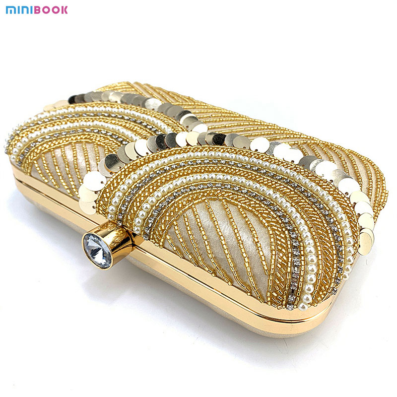 Ladies Shiny Crystal Bling Hand Bags OEM/ODM for Party Wedding Purse Evening Handbags