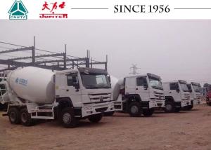 China 10 Wheeler HOWO Concrete Mixer Truck 5-15 M³ Capacity With SC16 Rear Axle wholesale
