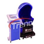 Egg Shape Theme Park 9D Virtual Reality Cinema Double Seats 1500 Watt SGS