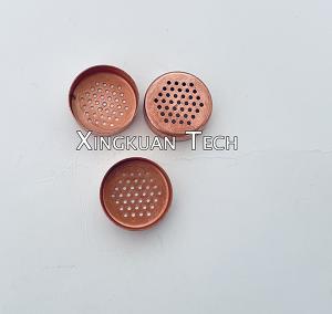 China Copper Perforated Hole Mesh For Refrigerator Copper Filter Dryer 18mm wholesale