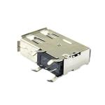 4Pin USB2.0 A Female DIP Connector Socket 90 Degrees