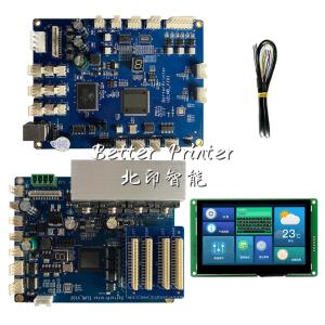 China Industrial Printer Inkjet Board Inkjet XP600 Double Head For PET Film Heat Transfer White Ink Pyrography Printer wholesale