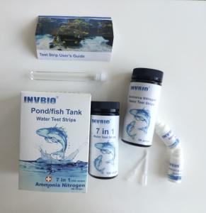 China FSC Invbio Aquarium Water Test Strips Ammonia Nitrates Fish Tank Lead Test wholesale