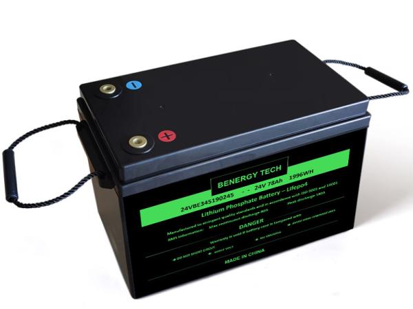 Lifepo4 Battery Pack 24V 78AH For Floor Sweeper Ride On Cleaning Machine Floor