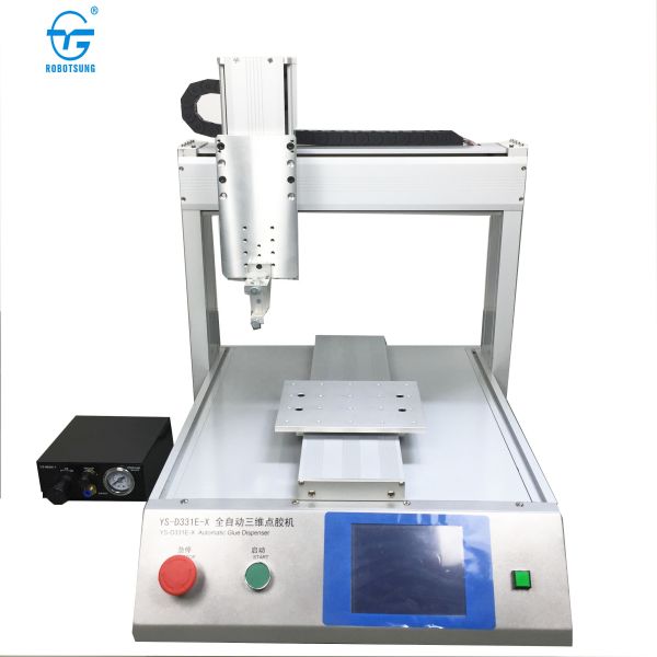 6 Heads Dispensing System Equipment Automatic Glue Applicator Desktop Silicone Dispenser Robots for Integrated Circuits