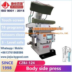 China Suit Side Body 3ph Garment Pressing Machine / Ironing Equipment wholesale