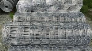China Galvanized Wire Mesh Garden corral fence panels field fence 330 feet Zoo wire farm fence on sale