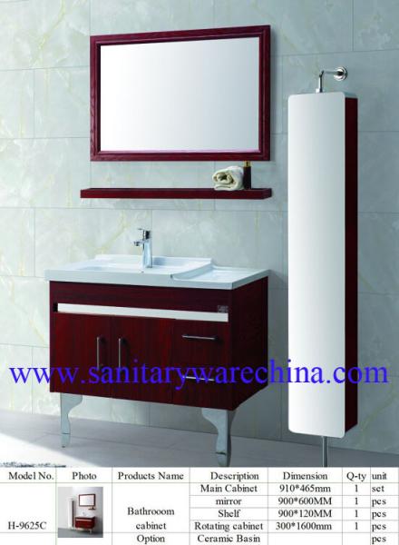 Modern Alunimun Bathroom Vanity/ aluminum alloy bathroom cabinet/Mirror Cabinet