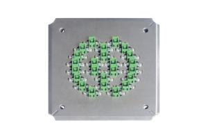 China 24 Port SC APC Polish Jig stainless steel For SC APC Connector Optical Fiber wholesale