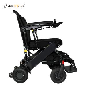 China Lithium Ion 300W Lightweight Foldable Electric Wheelchair wholesale