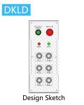 Six-way single speed switch industrial remote control
