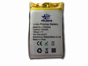 China Lithium Polymer Battery Pack 3.7V 1000mAh For GPS , E-book wholesale