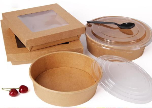 Soup bowls disposable Paper Soup Cup kraft paper bowl white paper bowls