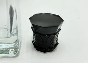 China High-End Shiny Surface Black Perfume Bottle Caps Customized Perfume Bottle Lids wholesale