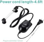 Mini Inline Quartz Glass Hygger Aquarium Heater