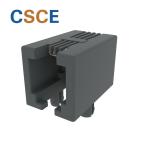 5321 Series Unshielded Round Pin RJ11 Modular Jack 4 PIN 4 Contacts Length 18mm