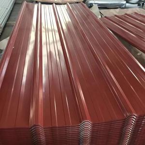 China Pre Painted Ribbed Galvanized Steel Sheets And Coils Ppgi Metal Sheet Roof Plate wholesale
