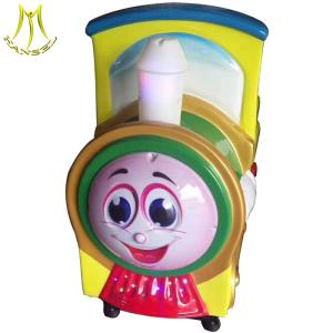 China Hansel wholesale amusement park coin operated kiddie ride on train from China wholesale