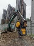 Customized Excavator attachments excavator rocke bucket crusher bucket yellow