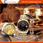 004A Gold Watch Luxury Stainless Steel Watches for Man Unisex Women Watch Quartz