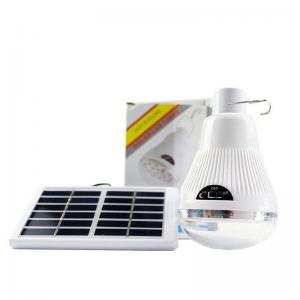 China Factory Price 1000mAh 6v Solar Lamp Rechargeable Led Light Bulb With Solar Panel wholesale