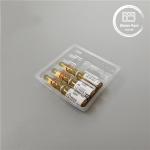 Customized Plastic Ampoule Medical Blister Packaging Tray for 1ml Vials Clear