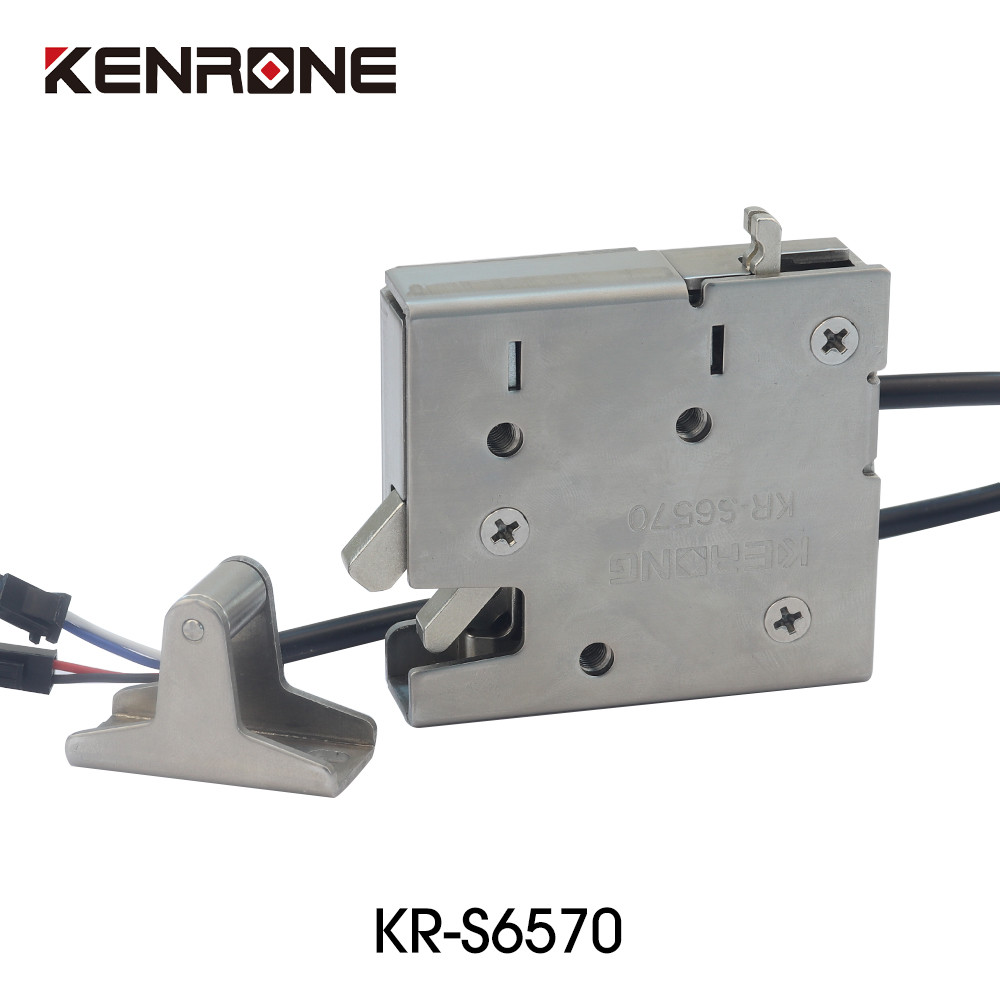 2.4A / 1.2A 304 Stainless Steel Electric Cabinet Lock