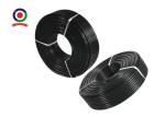 Black 1.8KV DC Single Core Electrical Cable For Indoor / Outdoor Solar