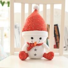China Cute Santa Claus Christmas Stuffed Animals Machine Washable Lifelong CPC Certification wholesale