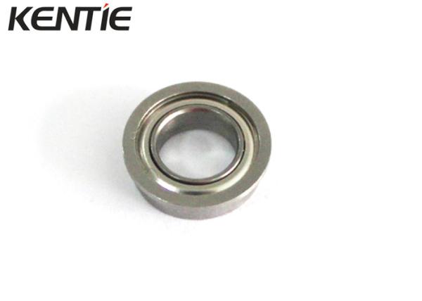 3mm Sealed Flange Bearing , SMF83ZZ 440 Stainless Steel Flange Mount Ball
