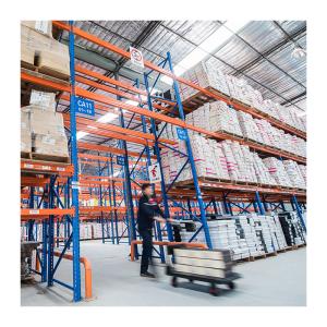 China High Capacity Heavy Duty Storage Racks / Metal Storage Shelves 3 T Per Layer wholesale