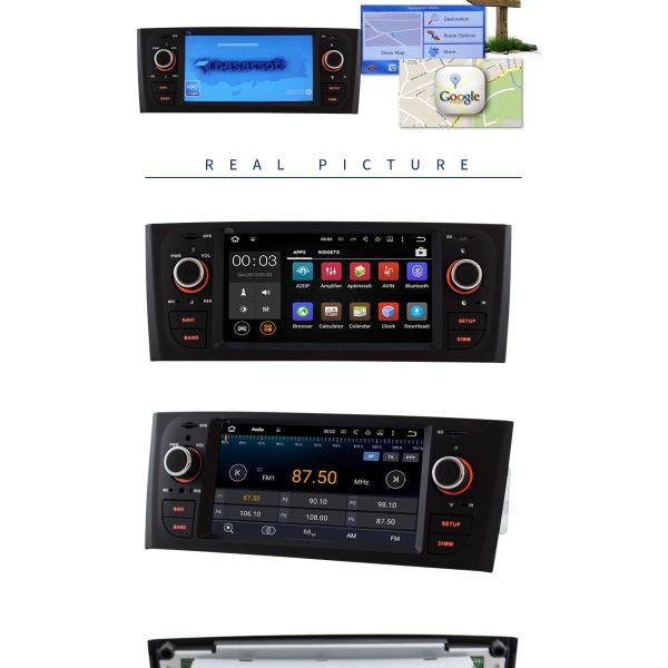 Car DVD Player Android 7.1 with 6.1 inch touch screen For OLD PUNTO