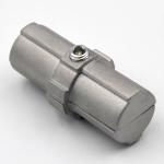 Aluminum Tube Connector Aluminium Alloy Joint For Pipe And Joints System
