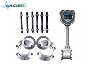 China LCD Display Vortex Flow Meter Wear Resistance With 4 - 20mA Output wholesale