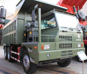 China Mining dump / tipper truck brand Howo 50 tons / 70tons driving model 6x4 wholesale