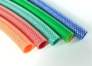 China Lightweight Garden PVC Hose Fiber Reinforced Pipe Tubing Anti UV Anti Abrasion wholesale