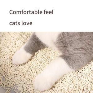 China Sustainable Tofu Cat Litter High Absorption Biodegradable Cat Litter wholesale