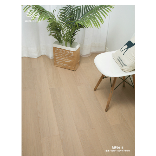 Multi-layer solid wood composite floor aluminum trioxide decorative paper wear-resistant surface