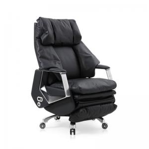 China Computer Chair Automatic High Back Leather Reclining Office Chair for Big and Tall Users on sale
