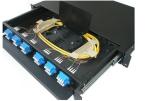 0.9mm 144 Core 72 Port Patch Panel 19 Inch Optical Odf