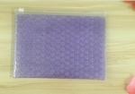 0.06-0.1mm Thickness PVC Bubble Bag / Reusable Mailer Plastic Zipper Bag